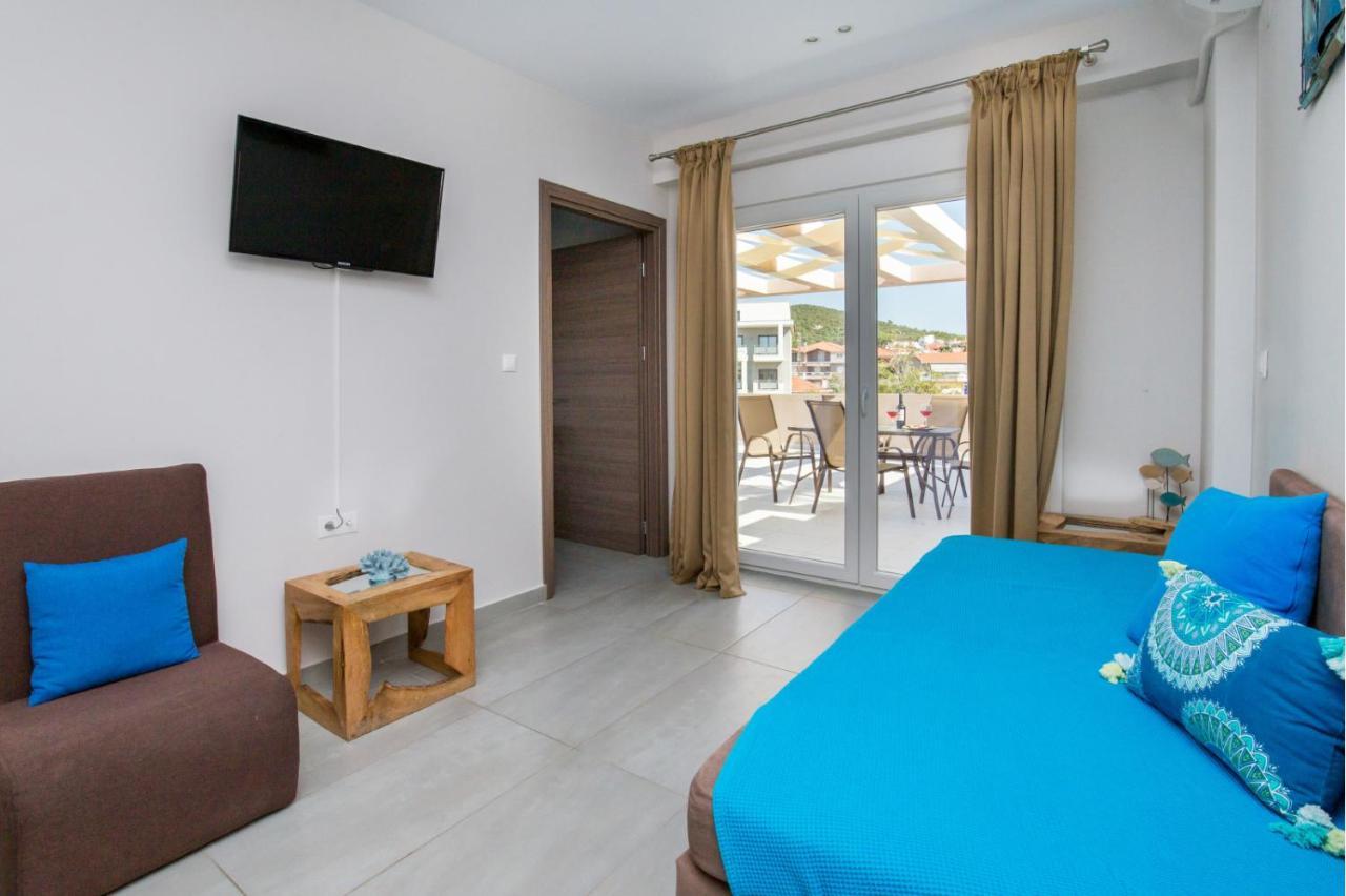 Iria'S Luxury Apartments Limenaria  Exterior photo