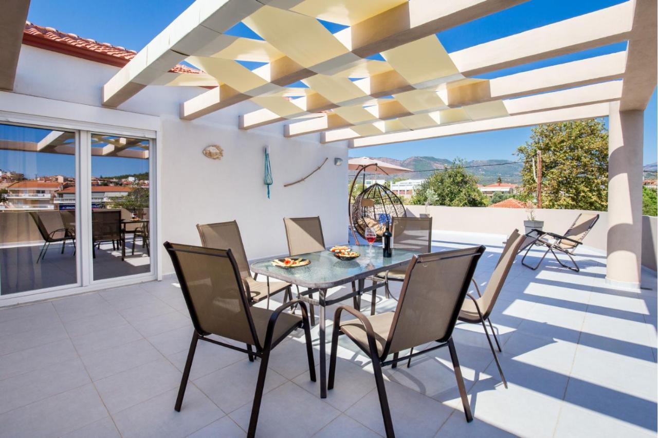 Iria'S Luxury Apartments Limenaria  Exterior photo